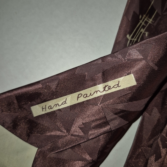 Musical Instrument Patterned Tie - Picture 2 of 5